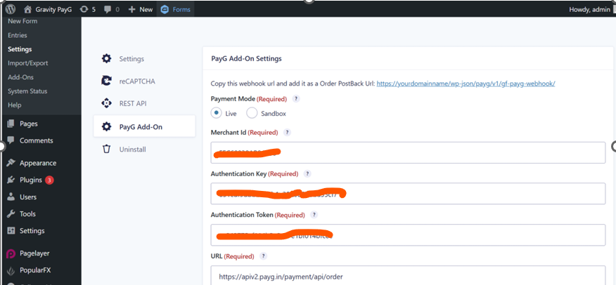 enable plugin